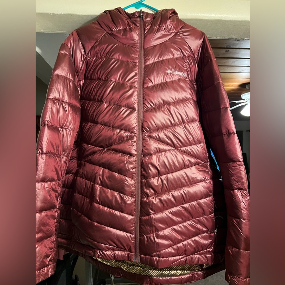 Columbia Joy Peak Omni Heat Mid Hooded Insulated Jacket
